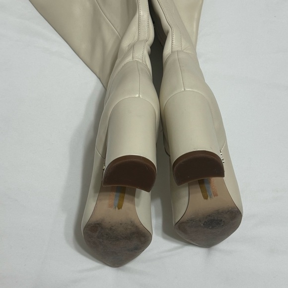 Sam Edelman Cream White Tall Boots - Picture 7 of 7